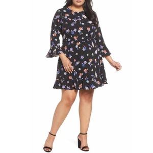 NEW | Eliza J | Floral Ruffle Sheath Dress Cocktail